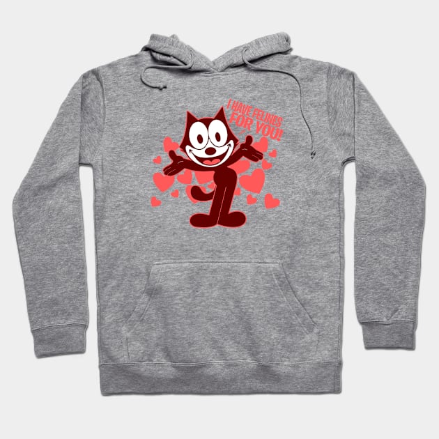 FELIX VALENTINE'S DAY Hoodie by ROBZILLA